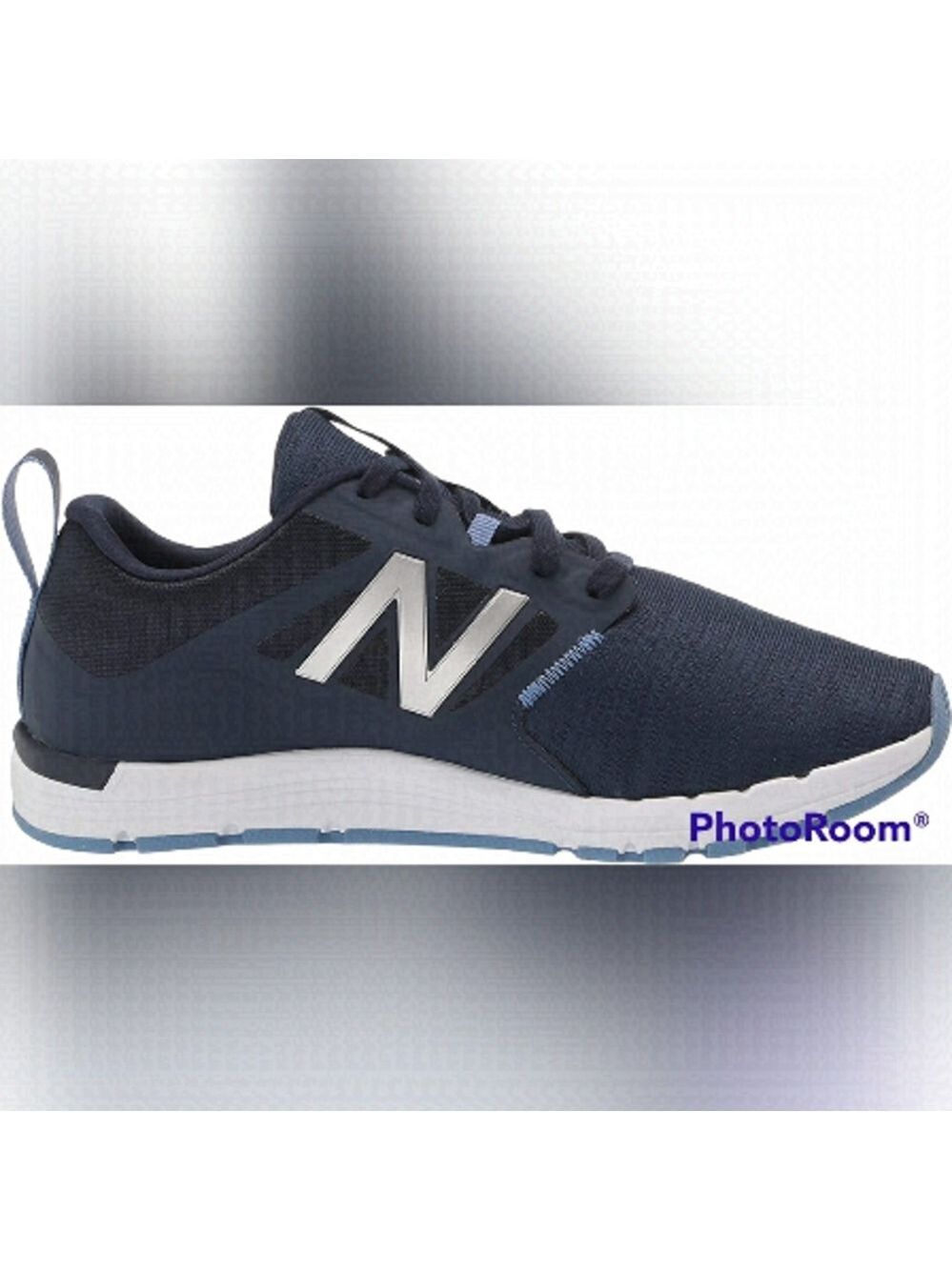 New Balance Women's Trainer, Navy/Silver